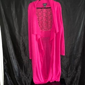 Pink Sweater/Coverup